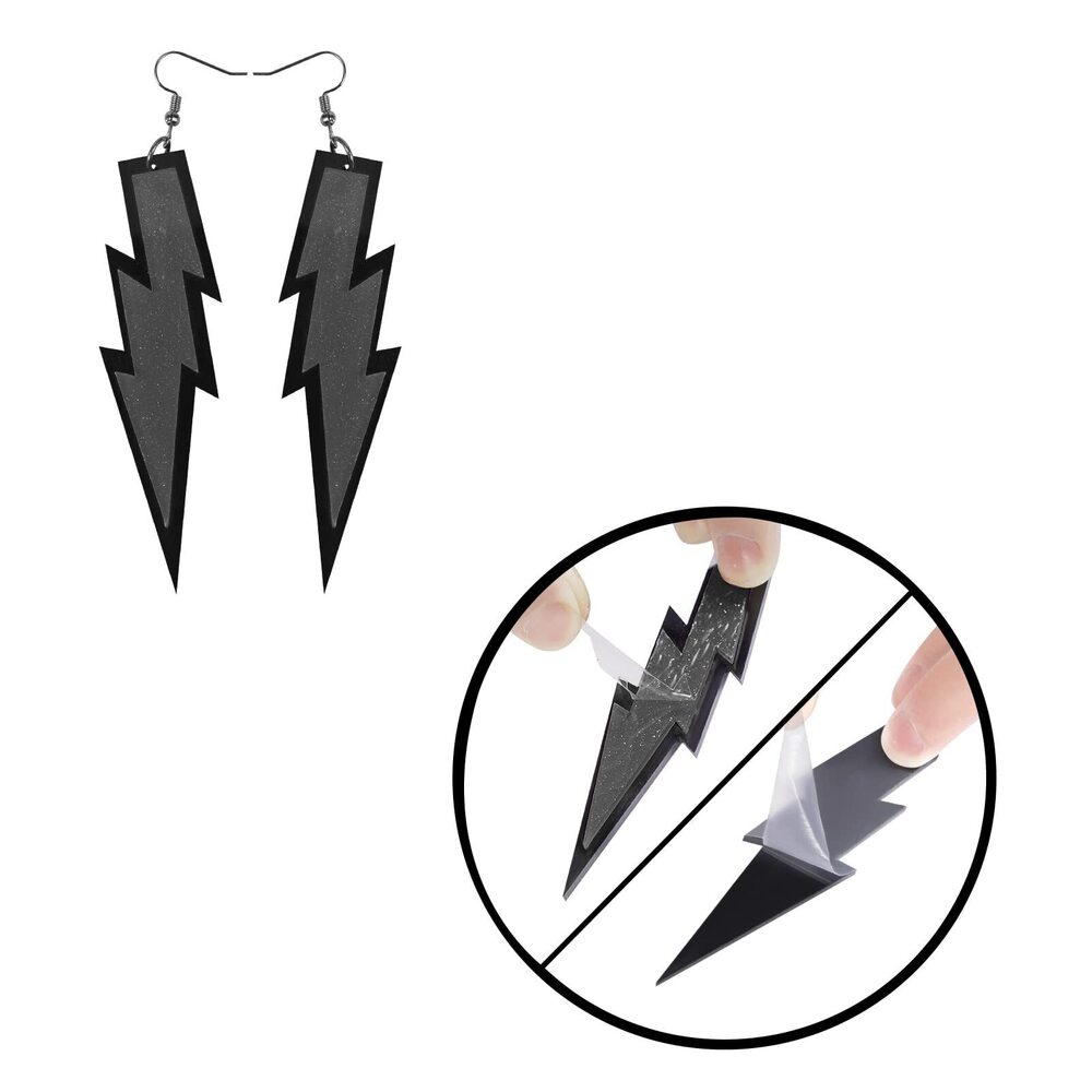 1239 80s Accessoriess Costumes For Neon Headband Earrings View 6